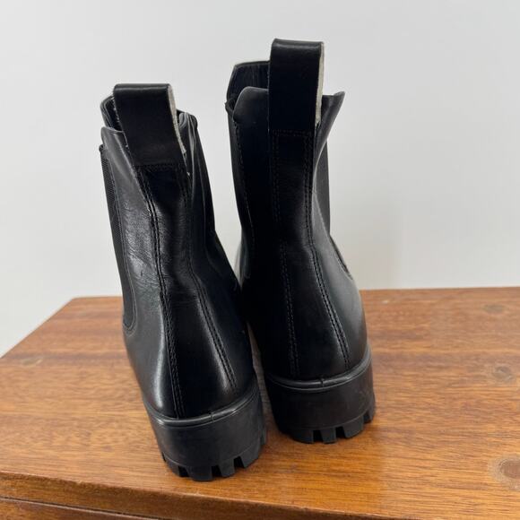 ECCO Modtray Chelsea Boots NEW $225 Black Leather Upper Size 40 (US 9) - Picture 4 of 8